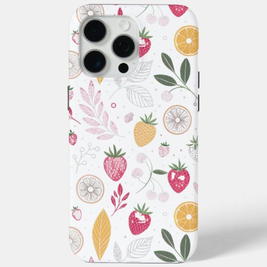 “Bloemig Fruit Botanisch iPhone / iPad Hoesje” Case-Mate iPhone Case (Achterkant)