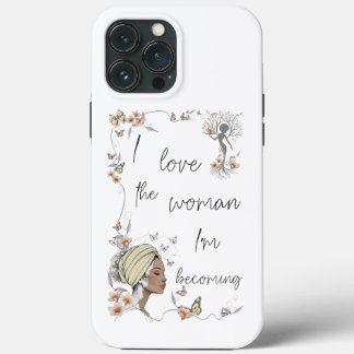 Bloemig geschenk voor vrouwen die zichzelf liefheb Case-Mate iPhone case