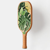 Bloemig/Hawaiaans/Tropisch blad Pickleball Paddle (Links)