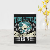 Bloemig honden skelet kaart (Gele Bloem)