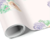 Bloemig Inpakpapier (Rol Hoek)