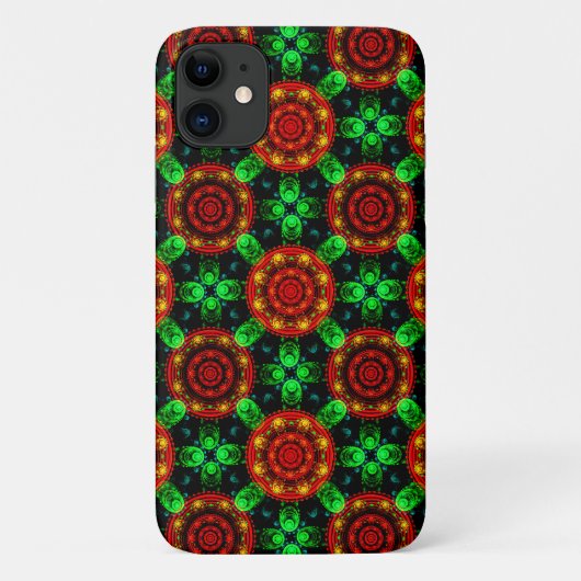 Bloemig modern boho elegant abstract patroon #504 Case-Mate iPhone case (Achterkant)