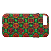 Bloemig Modern Boho Elegant Abstract Patroon #504 Case-Mate iPhone Case (Achterkant (Horizontaal))