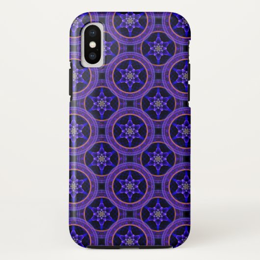Bloemig modern boho elegant abstract patroon #505 Case-Mate iPhone case (Achterkant)