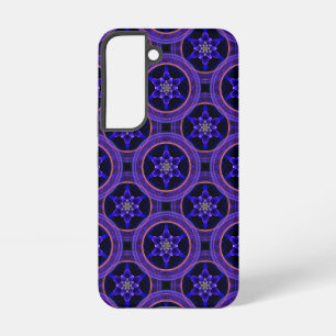 Bloemig modern boho elegant abstract patroon #505 samsung galaxy hoesje