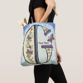 bloemig Monogram G Tote Bag (Dichtbij)