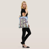 bloemig Monogram R Tote Bag (Op model)