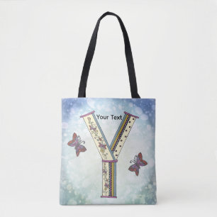 bloemig Monogram Y Tote Bag