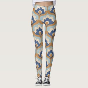 bloemig naadloos ontwerp. leggings