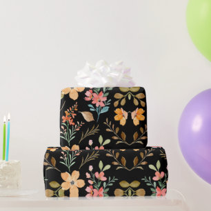 Bloemig oppervlaktestructuur - Mode waterverf lent Cadeaupapier