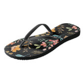 Bloemig oppervlaktestructuur - Mode waterverf lent Teenslippers (Schuin)