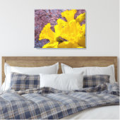 Bloemig paneel canvas kunst Gele Narcissen Bloesem (Insitu (Slaapkamer))