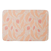 Bloemig patroon badmat (Voorkant)