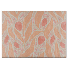 Bloemig patroon snijplank