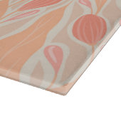 Bloemig patroon snijplank (Hoek)