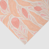 Bloemig patroon tissuepapier (Detail)