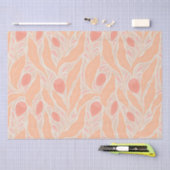 Bloemig patroon tissuepapier (Craft)