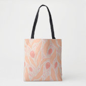 Bloemig patroon tote bag (Voorkant)