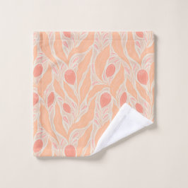 Bloemig patroon washandje