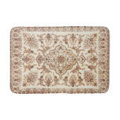  bloemig Perzisch tapijtpatroon Badmat (Voorkant)