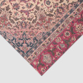  bloemig Perzisch tapijtpatroon Tissuepapier (Detail)