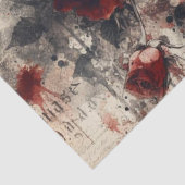  bloemig Roos Tissuepapier (Detail)