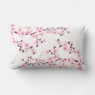 Bloemig Roze Kersenbloesem (Sakura) Kussen