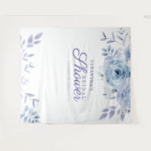 Bloemig Sering Foto Booth Bruidsfeest Backdrop Wandkleed (Voorkant (horizontaal))