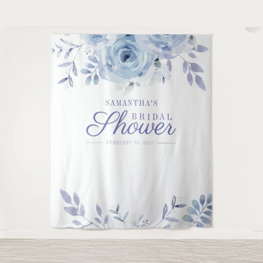 Bloemig Sering Foto Booth Bruidsfeest Backdrop Wandkleed (Voorkant)