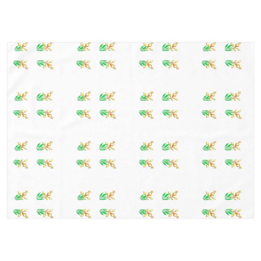 bloemig tafelkleed. Digitale kunst. Tafelkleed (Voorkant (Horizontaal))