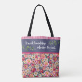  bloemig tas met bijbelvers (Achterkant)