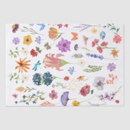 Bloemig tissuepapier| Elegante cadeauverpakking vo Tissuepapier