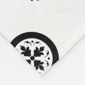 Bloemig Venus Symbool Patroon Fleece Deken (Hoek)