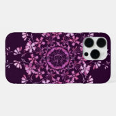 bloemig vintage element. monogram. iPhone hoesje iPhone 16 Pro Max Hoesje (Achterkant horizontaal)