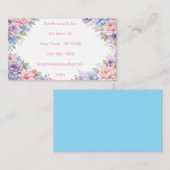 Bloemig Visitekaartje (Voorkant / Achterkant)