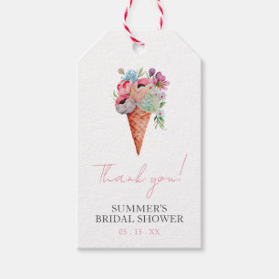 Bloemig Ze Is Opgevist Bruidsbruiloft Cadeaulabel