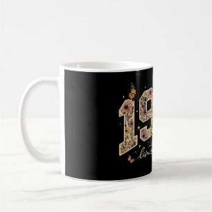 Bloemige 40e verjaardag Limited Edition 1986 Koffiemok