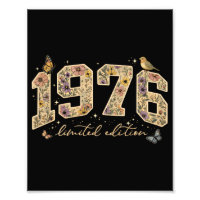 Bloemige 50e verjaardag Limited Edition 1976
