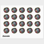 Bloemige Aanpasbare Sticker Feest/Huwelijken (Vel)