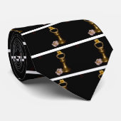 Bloemige Aantrekking Stropdas (Opgerold)