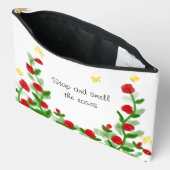 Bloemige Accessoiretas Etui (Open)