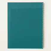 Bloemige Achtergrond | Levendig Artistiek Ontwerp Planner (Achterkant)