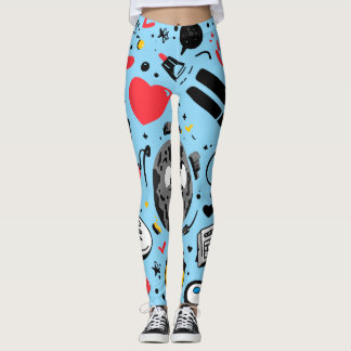 Bloemige All-Over Print Leggings