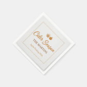 Bloemige appelpluk cocktail servetten – Personalis (Hoek)