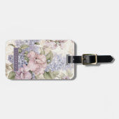 bloemige Bagagelabels (Voorkant horizontaal)