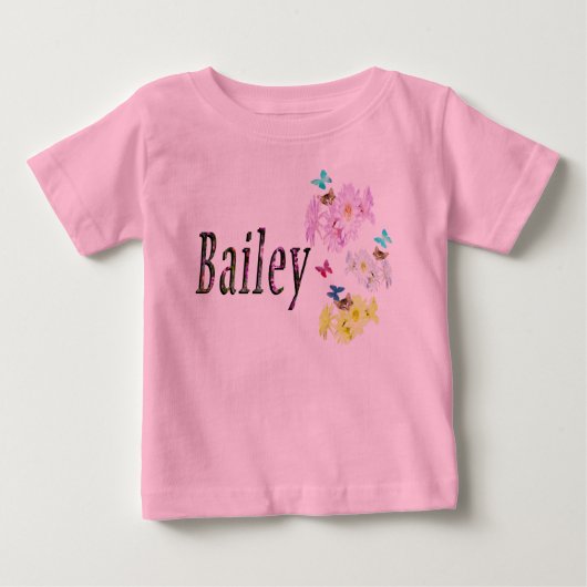 Bloemige Bailey naamlogo,  (Voorkant)