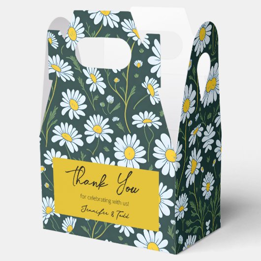 Bloemige bedankdoosjes (Geopend)