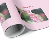 Bloemige bedankkaart cadeaupapier (Rol Hoek)