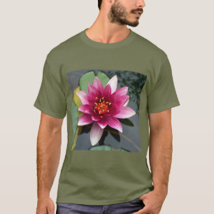 Bloemige Behang Esthetische T-shirt