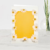 Bloemige Beste Moeder Van De Wereld Gelukkige Moed Feestdagen Kaart (Achterkant)